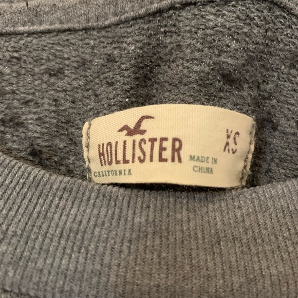 Long grey Hollister sweater - Picture 3 of 3